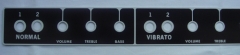 Faceplate Deluxe Reverb blackface