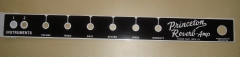 faceplate / front panel for Princeton Reverb amp