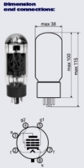 6L6GC JJ Electronic Endstufenrhre Paar