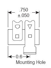 Terminal strip 2 lug