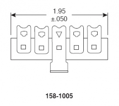 Terminal strip 5 lug