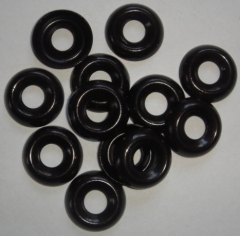 Finish washer, black, us made, 12 pcs./set