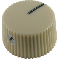 Fender style barrel potiknopf, cream-wei