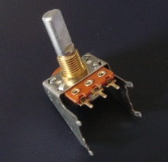 Fender Potentiometer, D-shaft, 100K reverse audio